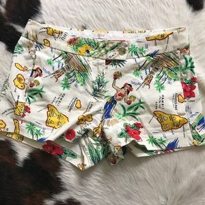J. Crew 3” inseam Hawaii shorts